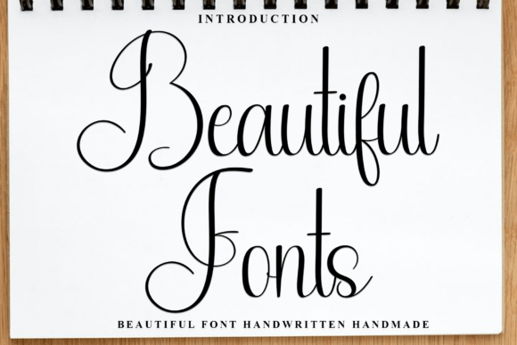 Beautiful Fonts: A Handwritten Typeface That Elevates Digital Branding