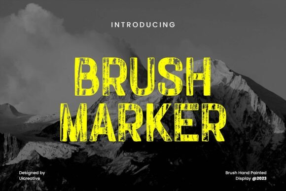 Brush Maker: A Modern Handwritten Font for Web Design