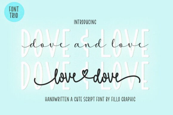 Dove and Love: A Versatile Font Family for Small Business Branding