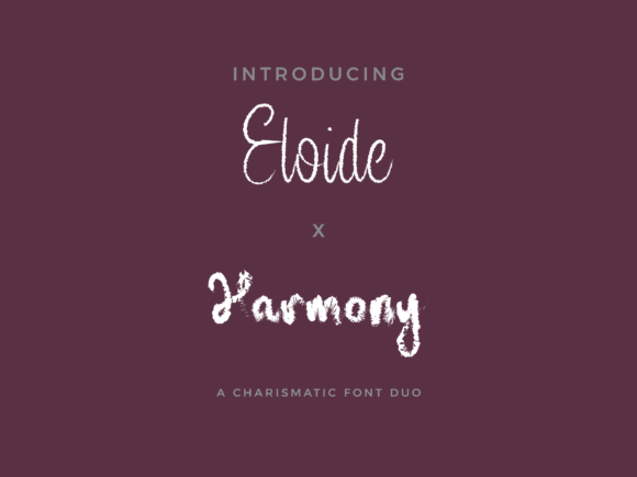 Eloide X Harmony Duo: A Creative Font Duo for Brands