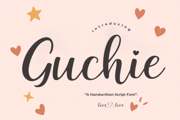 Guchie: A Chic Script Font for Confident Branding