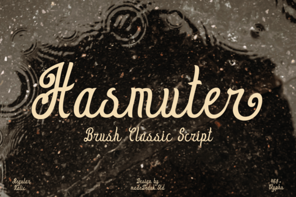 Hasmuter Script Font: Retro Clarity for Modern Campaigns