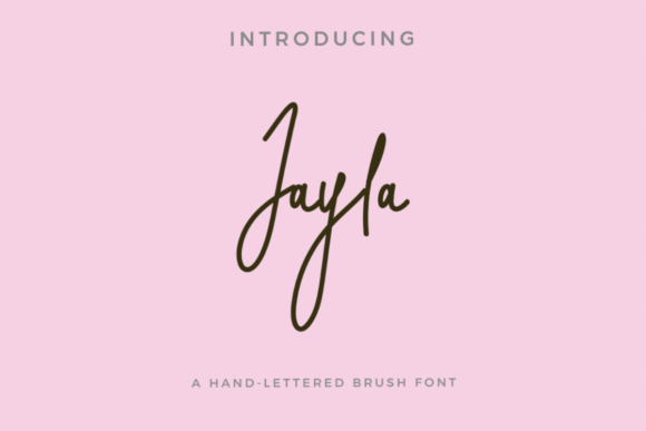 Jayla Script Font for Modern Web Design Projects