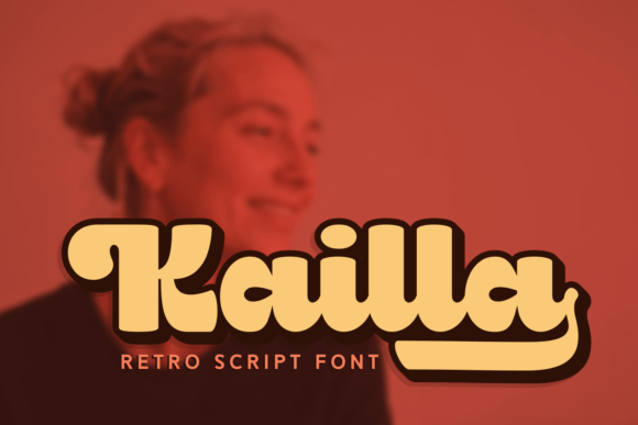 Kailla Font Gives Campaigns a Bold Retro Script Edge