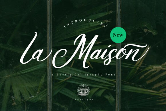 La Maison Script: An Elegant Typeface for Digital Brands
