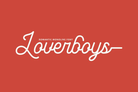 Loverboys Font: Testing This Elegant Script for Branding
