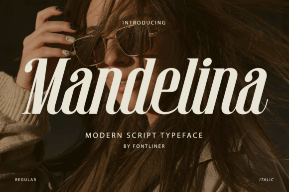 Mandelina: A Modern Script Font for Digital Branding