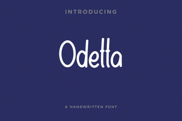 Odetta: The Hand-Drawn Script Font That Warms Up Campaigns