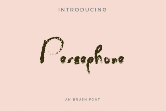 Persephone – A Refined Hand-Lettered Font for Web Design