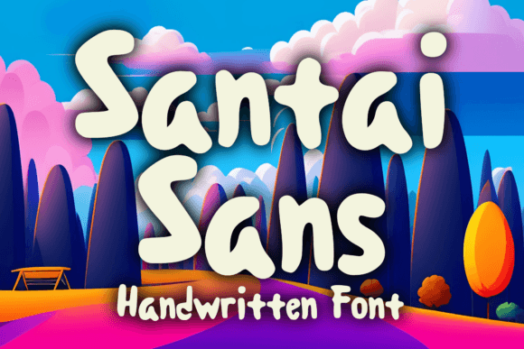 Santai Sans Font: Add Playful Charm to Handmade Products