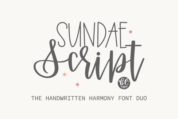 Sundae Script Duo Font for Modern Web Designers