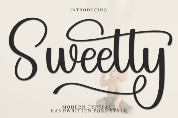 Sweetty: A Refined Script Font for Digital Creators