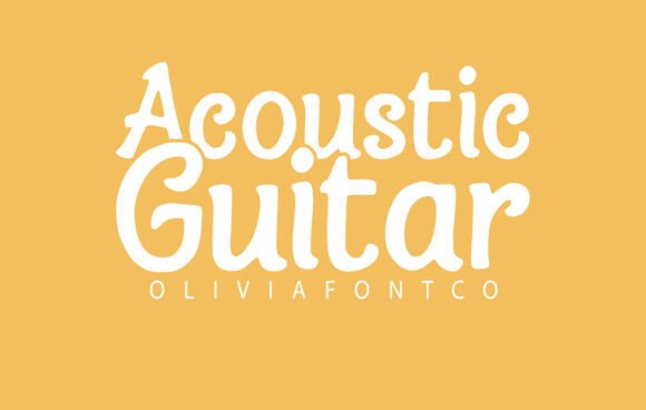 Why Acoustic Guitar Font Feels Right for Warm, Playful Web Design