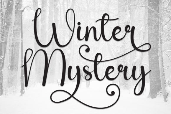 Winter Mystery: A Friendly Handwritten Font for Branding